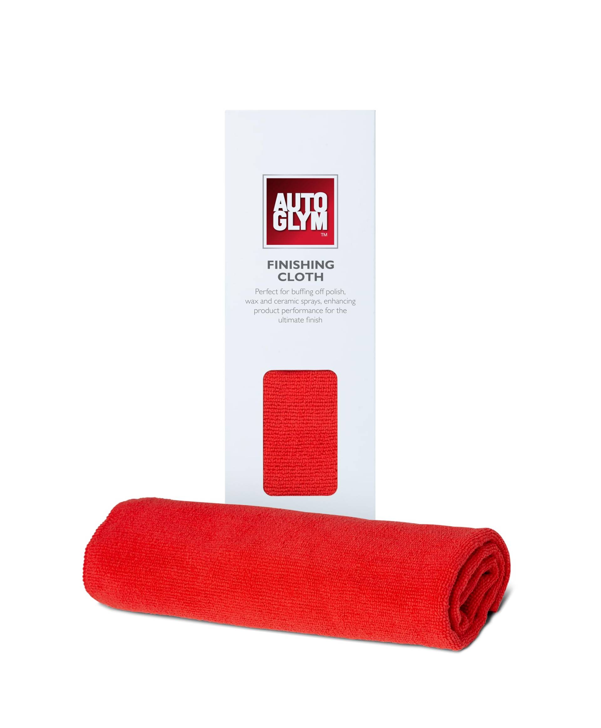 Autoglym Hi-Tech Finishing Microfasertuch, Ultra saugfähiges Microfasertuch für die Autopolitur sowie das Waschen und Wachsen von Fahrzeuginnen- und -außenräumen, 40 cm x 40 cm - Rot Autoglym Hi-Tech Finishing Microfasertuch, Ultra saugfähiges Microfasertuch für die Autopolitur sowie das Waschen und Wachsen von Fahrzeuginnen- und -außenräumen, 40 cm x 40 cm - Rot von Autoglym