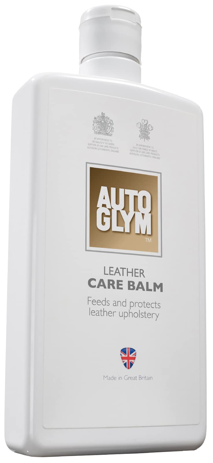 Autoglym Lederpflegebalsam - Schützt und Erhält Autoleder vor Austrocknung und Rissbildung - 500ml, Schwarz von Autoglym