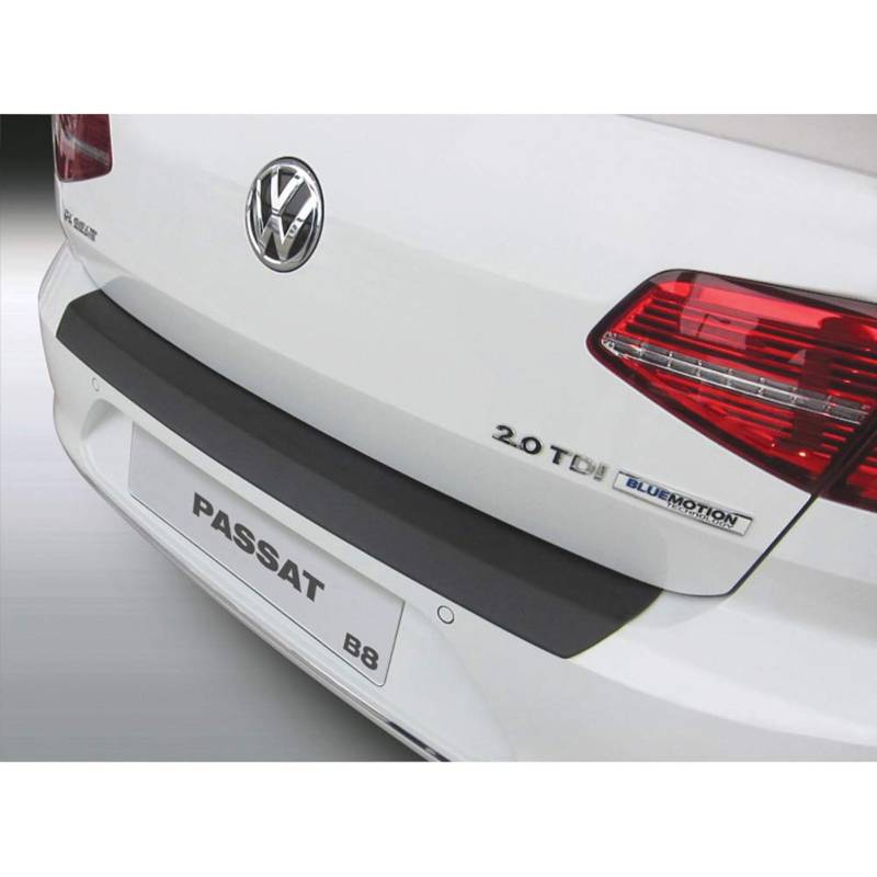 RGM ABS Heckstoßstangenschutz kompatibel mit Volkswagen Passat 3G Limousine 2014- Schwarz von RGM