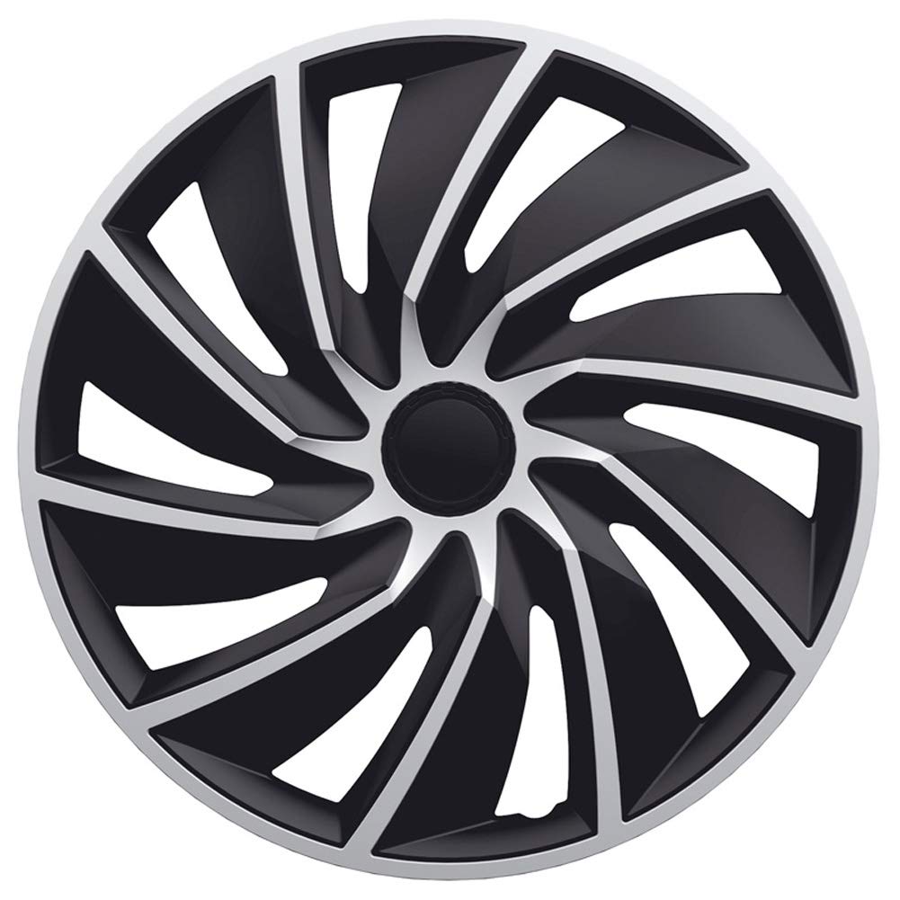 AUTO-STYLE Satz Radzierblenden Turbo 14-Zoll Silber/Schwarz AUTO-STYLE Satz Radzierblenden Turbo 14-Zoll Silber/Schwarz von AUTO-STYLE
