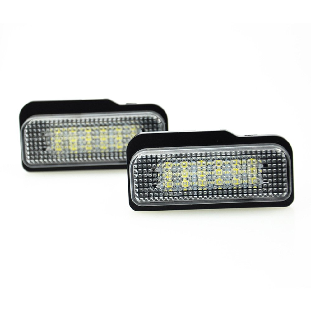 AUTO-STYLE Satz LED Nummerschildbeleuchtung kompatibel mit Mercedes-Benz diverse Modelle - Version 4, Weiß AUTO-STYLE Satz LED Nummerschildbeleuchtung kompatibel mit Mercedes-Benz diverse Modelle - Version 4, Weiß von AUTO-STYLE