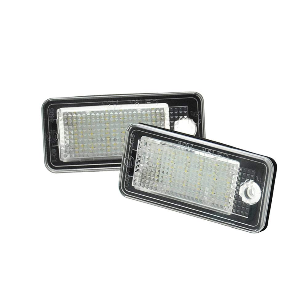 AUTO-STYLE Satz LED Nummerschildbeleuchtung kompatibel mit Audi diverse Modelle, Schwarz AUTO-STYLE Satz LED Nummerschildbeleuchtung kompatibel mit Audi diverse Modelle, Schwarz von AUTO-STYLE