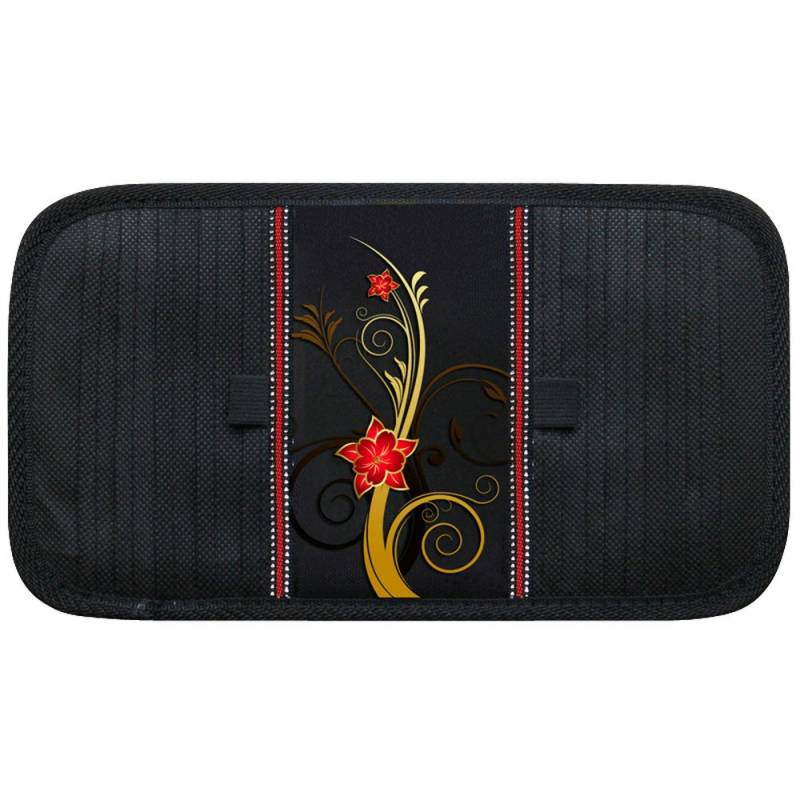 CD Holder Butterfly & Flower von AUTO-STYLE