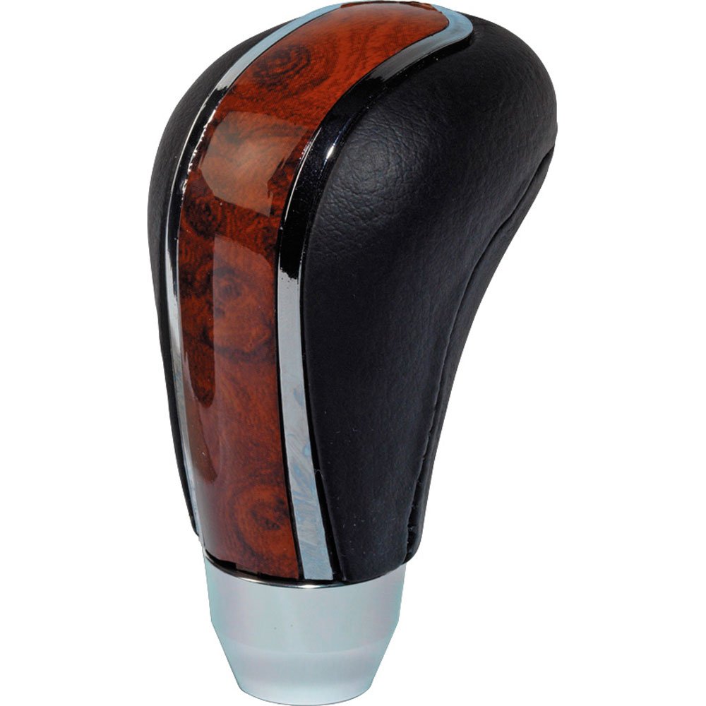 AUTO-STYLE Universelle Schaltknauf M-7 - Schwarz Leder/Poliert/Holz AUTO-STYLE Universelle Schaltknauf M-7 - Schwarz Leder/Poliert/Holz von AUTO-STYLE