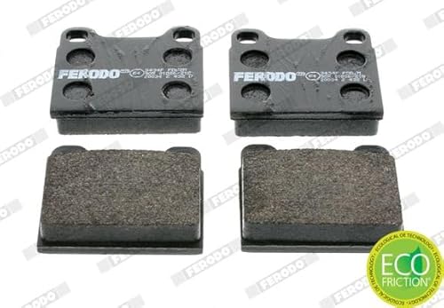 Bremsbeläge Satz Bremsklötze Scheibenbremse Kompatibel mit Ford Taunus 12M II 11G 12G P4 1962-1971 von Autoteile Gocht von Autoteile Gocht