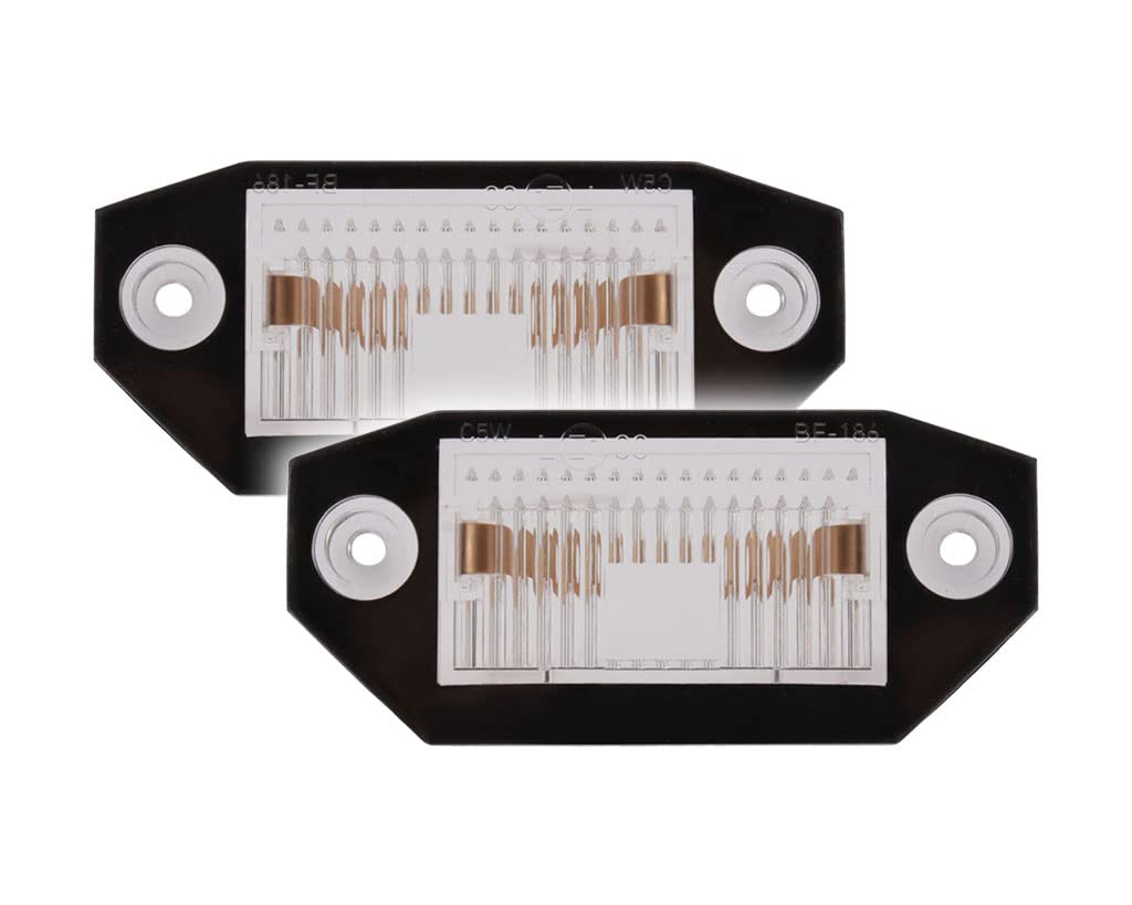 Kennzeichenleuchte Set Hinten Links und Rechts Kompatibel mit Ford Mondeo III B5Y Limo B4Y Turnier BWY 2000-2007 von Autoteile Gocht Kennzeichenleuchte Set Hinten Links und Rechts Kompatibel mit Ford Mondeo III B5Y Limo B4Y Turnier BWY 2000-2007 von Autoteile Gocht von Autoteile Gocht