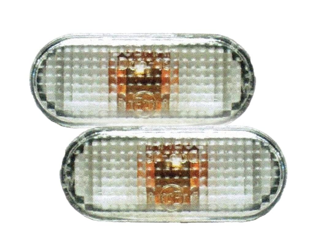 Kotflügel Seitenblinker Set Vorne Links und Rechts Kompatibel mit VW Polo Van 6V 1995-2001 von Autoteile Gocht Kotflügel Seitenblinker Set Vorne Links und Rechts Kompatibel mit VW Polo Van 6V 1995-2001 von Autoteile Gocht von Autoteile Gocht