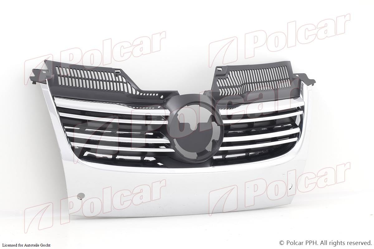 Kühlergrill Kühlergitter Grill Gitter Vorne Kompatibel mit VW Golf 5 Variant Kombi Jetta III Limo 2004-2010 von Autoteile Gocht von Autoteile Gocht
