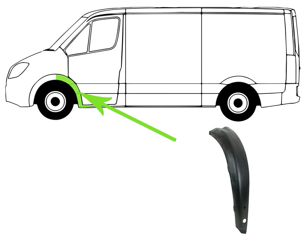 Kotflügel Reparaturblech Links Kompatibel mit Ford Transit E 1991-1994 von Autoteile Gocht Kotflügel Reparaturblech Links Kompatibel mit Ford Transit E 1991-1994 von Autoteile Gocht von Autoteile Gocht