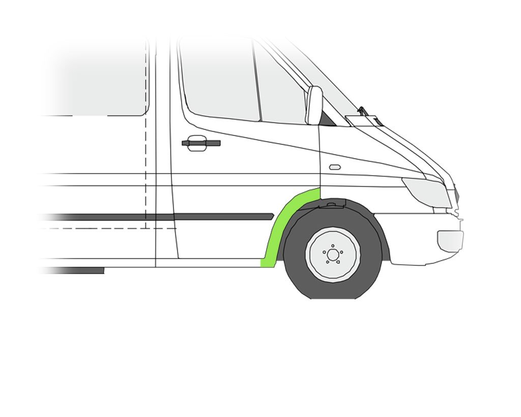 Kotflügel Reparaturblech Rechts Kompatibel mit Mercedes Sprinter B901 B902 1995-2006 von Autoteile Gocht Kotflügel Reparaturblech Rechts Kompatibel mit Mercedes Sprinter B901 B902 1995-2006 von Autoteile Gocht von Autoteile Gocht