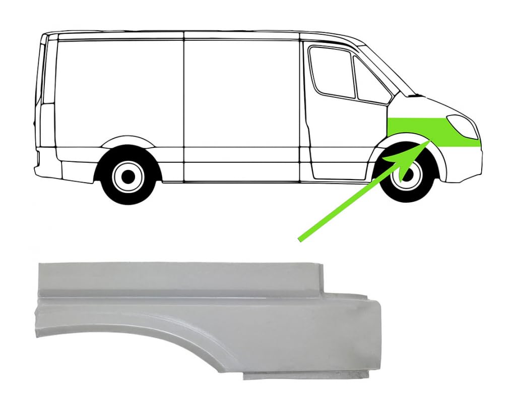 Kotflügel Reparaturblech Set Vorne Links und Rechts Kompatibel mit VW Transporter T4 70B 70C 7DB 7DK 70J 70K 7DC 7DJ 1990-1996 von Autoteile Gocht Kotflügel Reparaturblech Set Vorne Links und Rechts Kompatibel mit VW Transporter T4 70B 70C 7DB 7DK 70J 70K 7DC 7DJ 1990-1996 von Autoteile Gocht von Autoteile Gocht