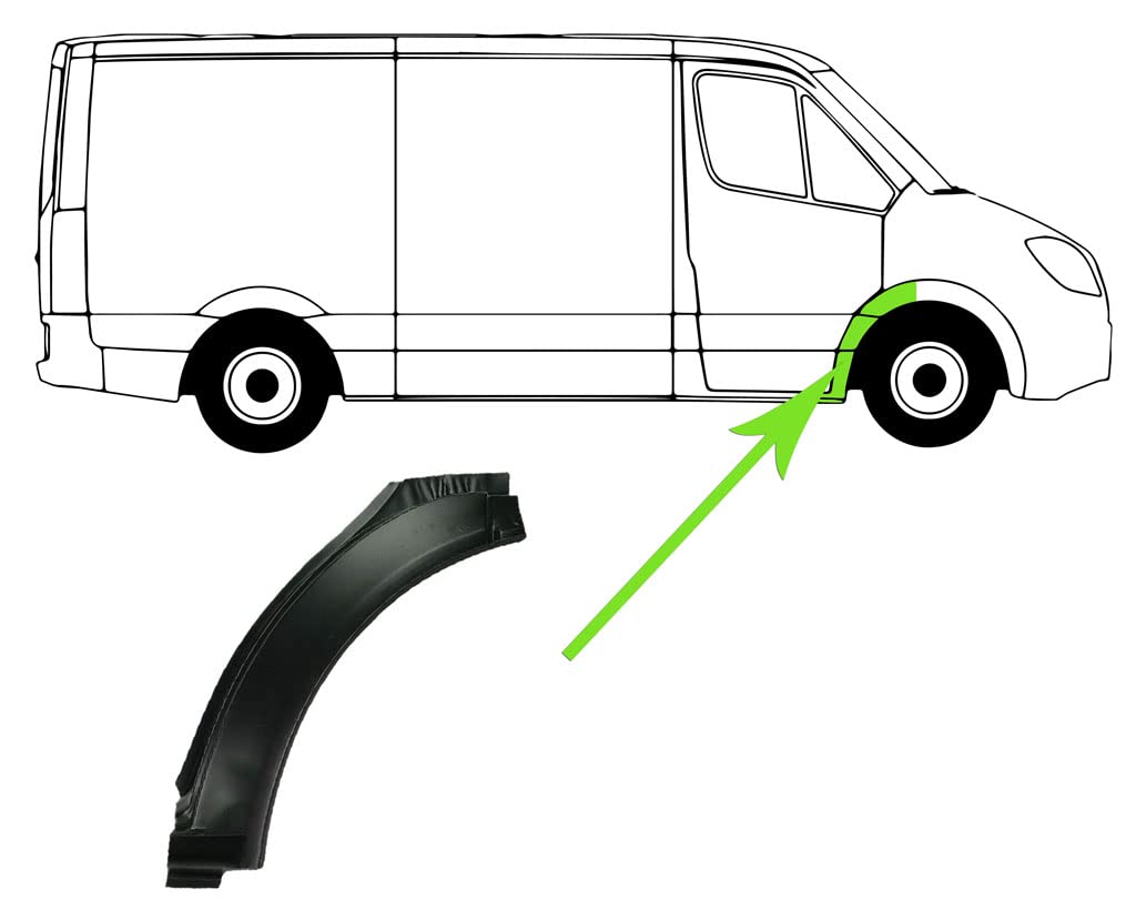 Kotflügel Reparaturblech Rechts Kompatibel mit Ford Transit FD FB FS FZ FC FA Pritsche FM FN FF 2000-2014 von Autoteile Gocht Kotflügel Reparaturblech Rechts Kompatibel mit Ford Transit FD FB FS FZ FC FA Pritsche FM FN FF 2000-2014 von Autoteile Gocht von Autoteile Gocht