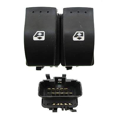 Schalter Fensterheber Fensterheberschalter Links Kompatibel mit Renault Clio III Scenic II Megane Trafic Laguna 2003-> von Autoteile Gocht Schalter Fensterheber Fensterheberschalter Links Kompatibel mit Renault Clio III Scenic II Megane Trafic Laguna 2003-> von Autoteile Gocht von Autoteile Gocht