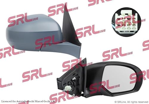 Spiegel Außenspiegel Elektrisch Heizbar Konvex Rechts Kompatibel mit Suzuki Swift IV FZ NZ 10-> von Autoteile Gocht
