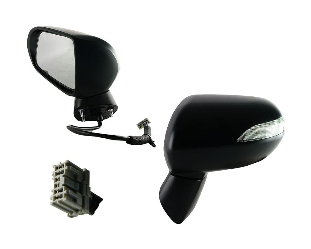 Spiegel Außenspiegel Elektrisch Konvex Links Kompatibel mit Honda Jazz II GD 04-08 von Autoteile Gocht