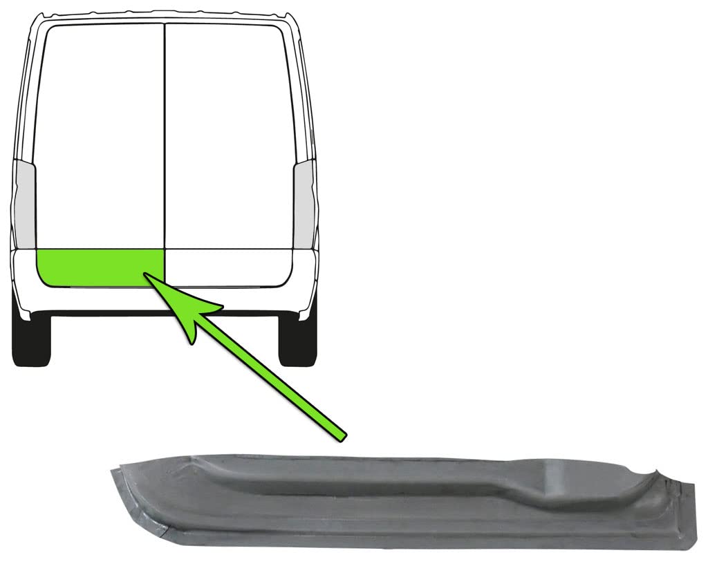 Tür Reparaturblech Hinten Links Kompatibel mit Mercedes Sprinter B906 2006-2018 von Autoteile Gocht Tür Reparaturblech Hinten Links Kompatibel mit Mercedes Sprinter B906 2006-2018 von Autoteile Gocht von Autoteile Gocht