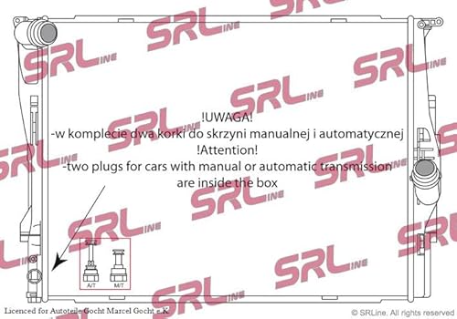 Wasserkühler Motorkühler Aluminium Kompatibel mit BMW E91 05-12 von Autoteile Gocht