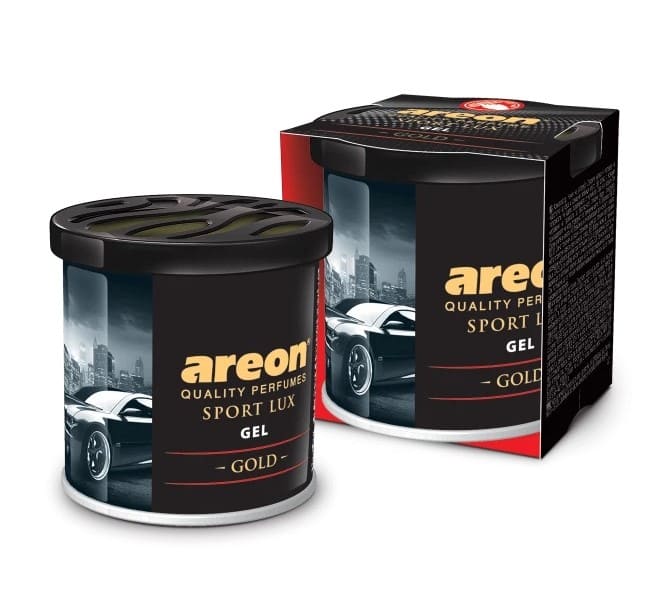 12x Original Areon Gel CAN Auto Duftdose Duftbaum Lufterfrischer + DECKEL LUX GOLD 12x Original Areon Gel CAN Auto Duftdose Duftbaum Lufterfrischer + DECKEL LUX GOLD