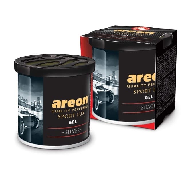 12x Original Areon Gel CAN Auto Duftdose Duftbaum Lufterfrischer + DECKEL LUX Silver 12x Original Areon Gel CAN Auto Duftdose Duftbaum Lufterfrischer + DECKEL LUX Silver