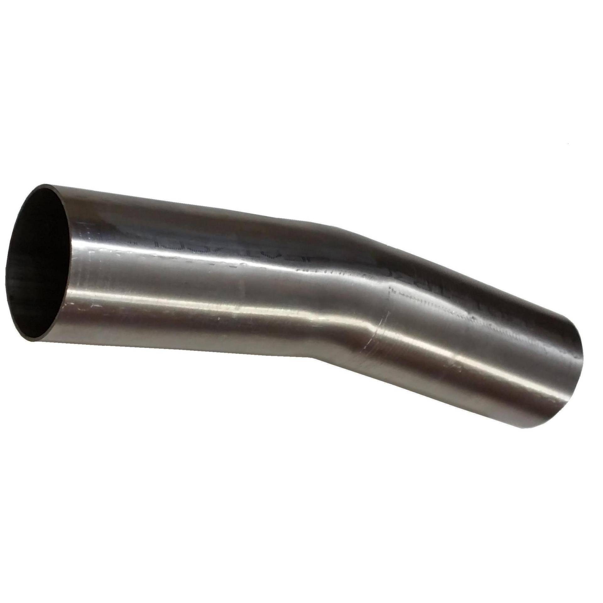 15 Grad Edelstahl Bogen Ø 63,5mm Auspuffbogen Rohrbogen ungeweitet 15 Grad Edelstahl Bogen Ø 63,5mm Auspuffbogen Rohrbogen ungeweitet von Alutec Metallbau