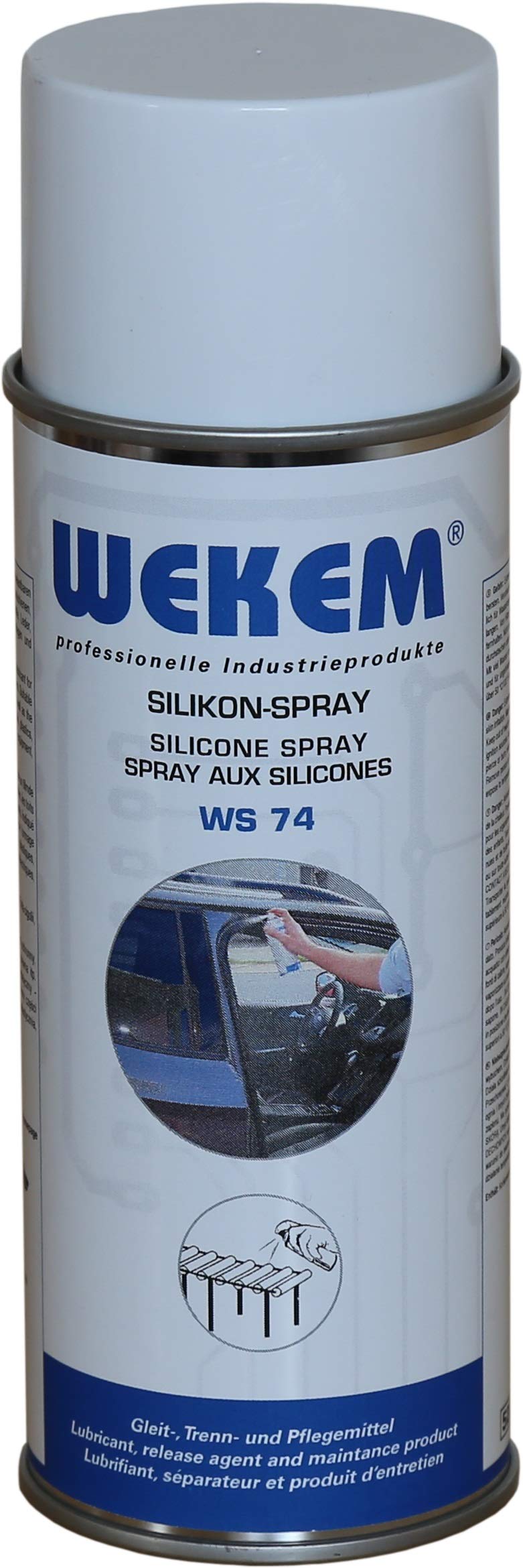 1x 400ml Wekem Silikon-Spray WS74 von Wekem