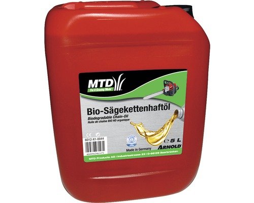 Bio-Sägekettenhaftöl, 5 Liter Bio-Sägekettenhaftöl, 5 Liter von Westfalia