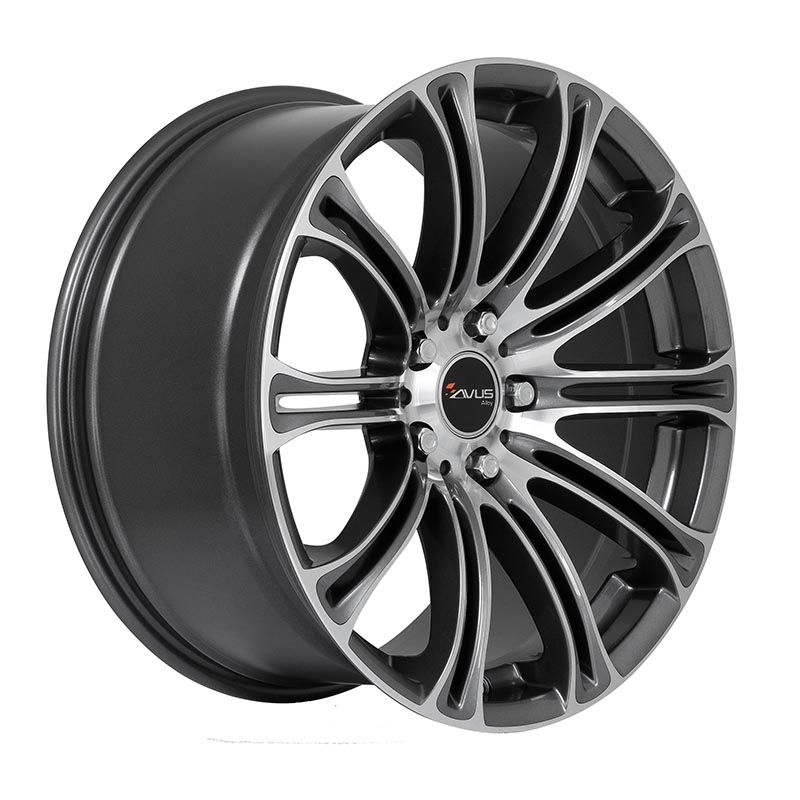 AVUS RACING AC-MB1 anthracite polished 9.5Jx20 5x120 ET45