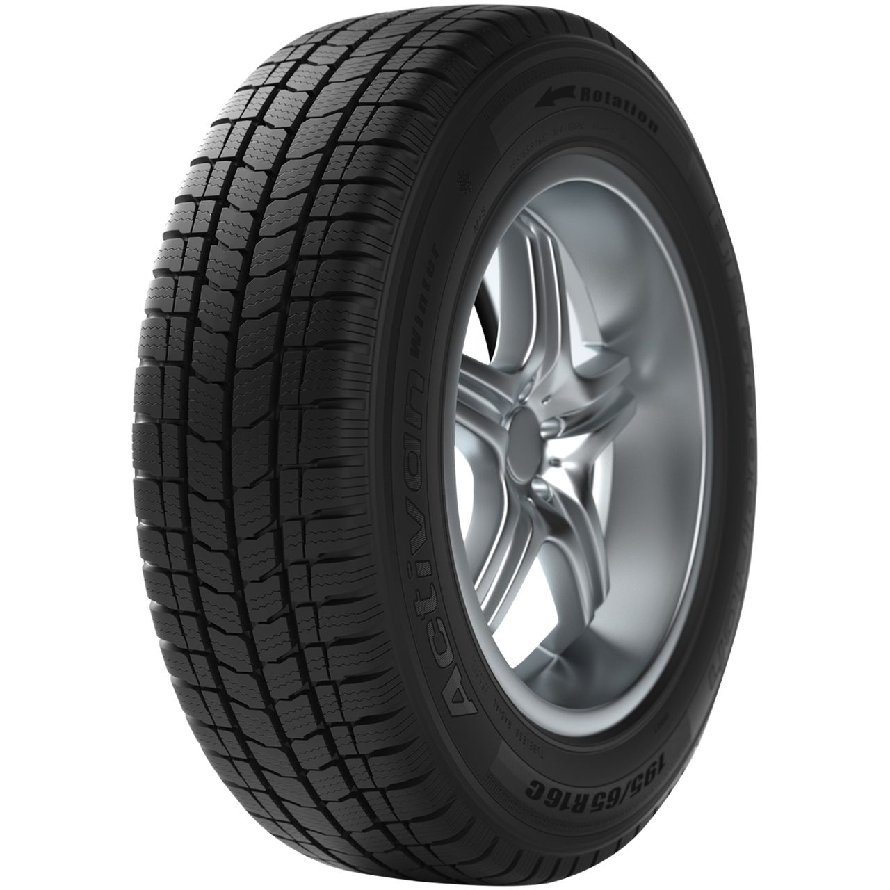 BFGOODRICH ACTIVAN WINTER 185/80R14C 102R BFGOODRICH ACTIVAN WINTER 185/80R14C 102R