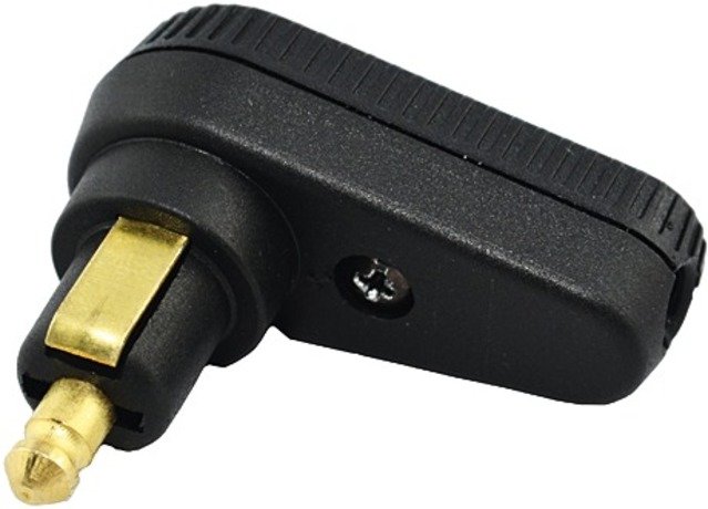 Baas DIN angular plug with screw-L & trade;