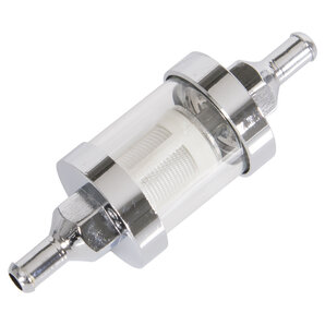 Benzinfilter deluxe 6,5 mm chrom/transparent Louis von Louis