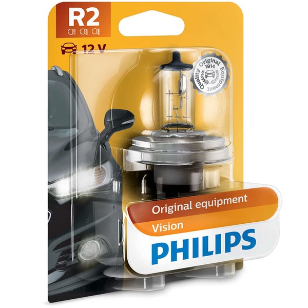 Birne PHILIPS Vision 12V/45/40W, Sockel: P45T Scheinwerfer Automatik für Vespa T5