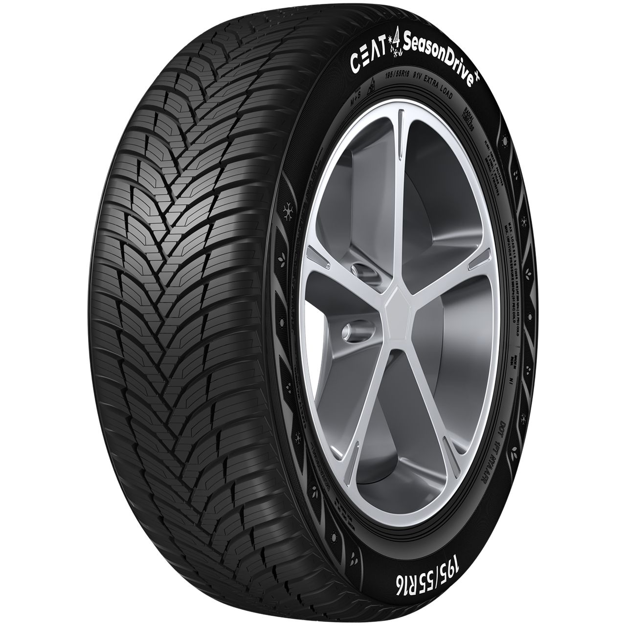 CEAT 4 SEASONDRIVE+ 155/70R13 75T BSW