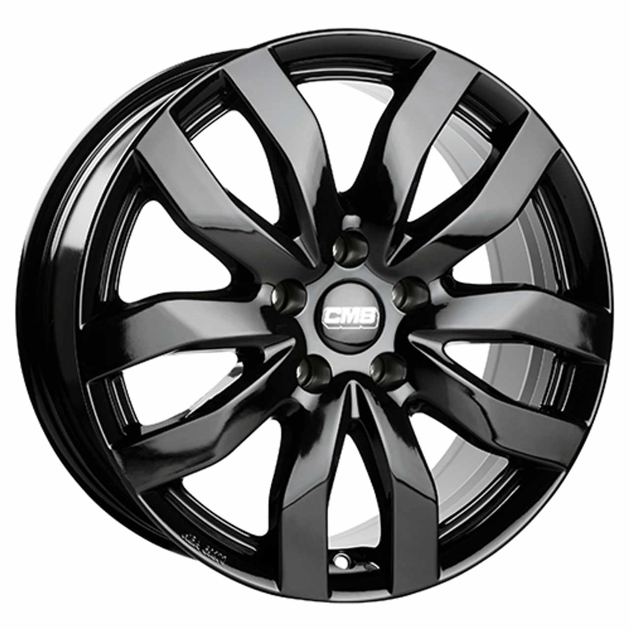 CMS C22-CBG complete black gloss 7.5Jx18 5x114.3 ET49.5