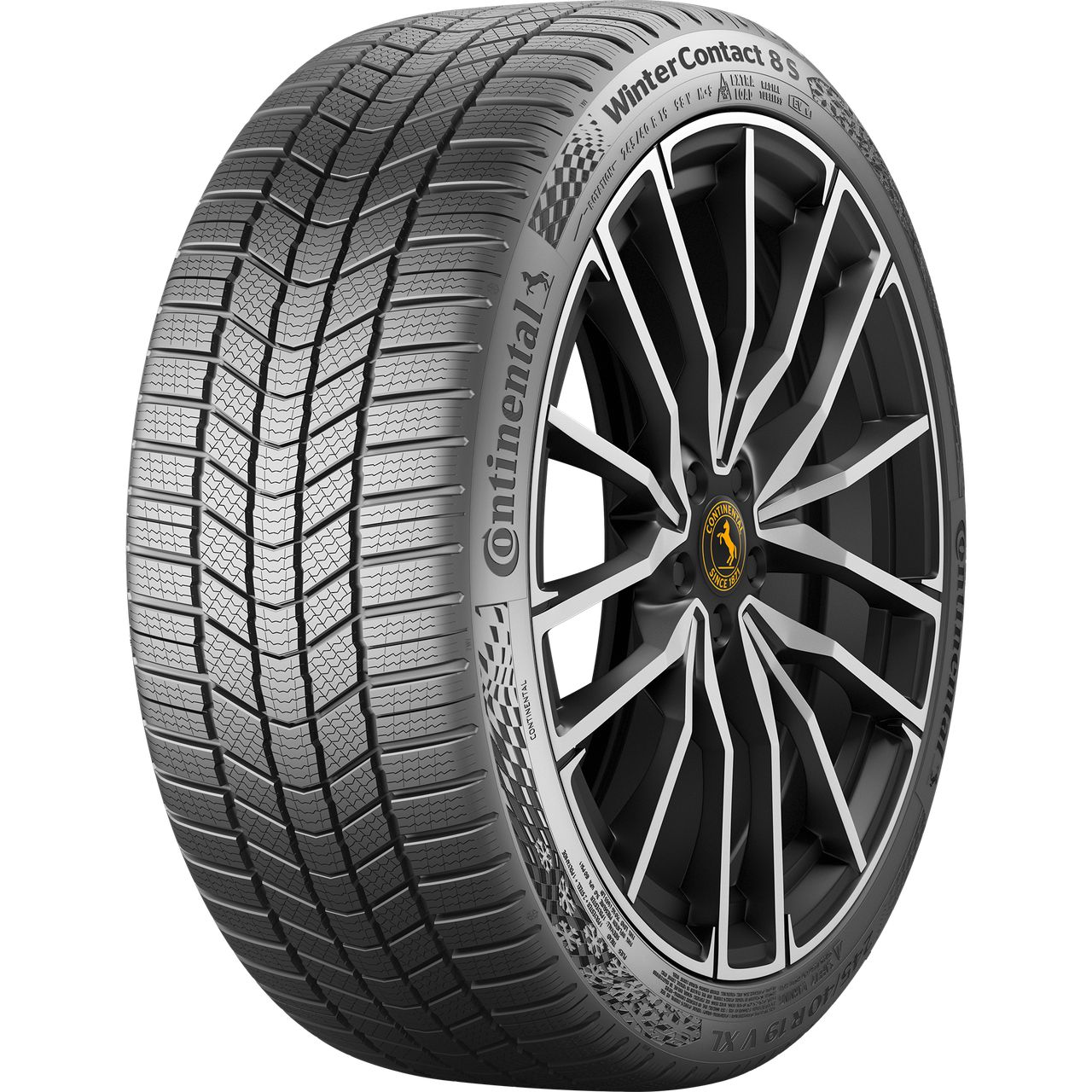 CONTINENTAL WINTERCONTACT 8 S (EVc) 275/35R19 100V FR BSW XL