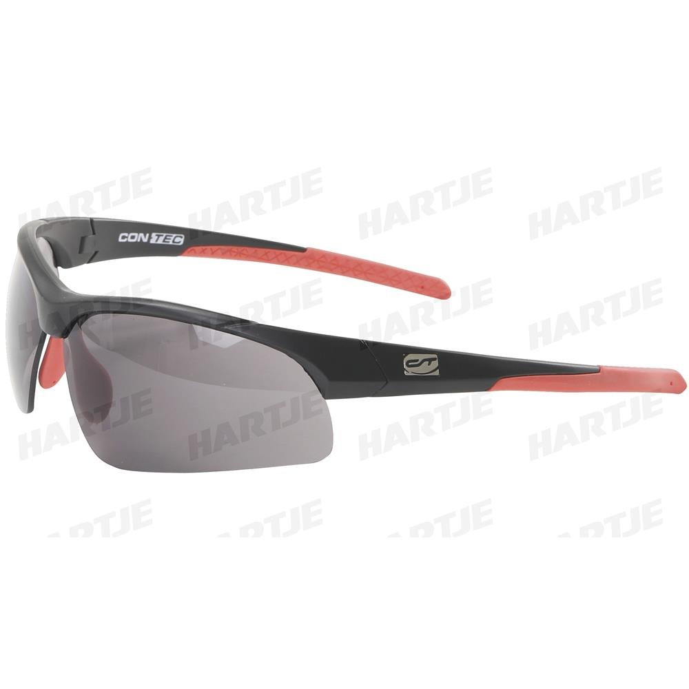 Contec CT sports glasses 3DIM Schwarz/NeoRed
