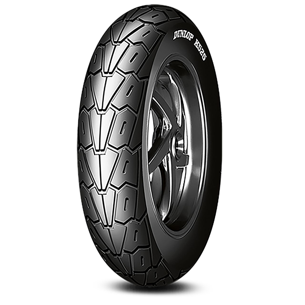 DUNLOP K 525 150/90 - 15 M/C TL 74V WLT REAR DUNLOP K 525 150/90 - 15 M/C TL 74V WLT REAR