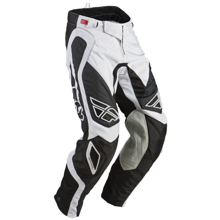 Fly racing pants Evolution Rev black and white size: 32