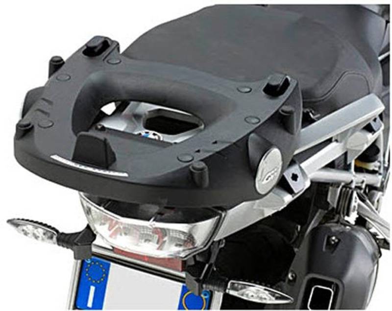 Topcase Träger schwarz Monokey Koffer mit M5 Platte oder Max. Zuladung 10 kg passend für BMW R 1200 GSLCBj. 13 von Givi