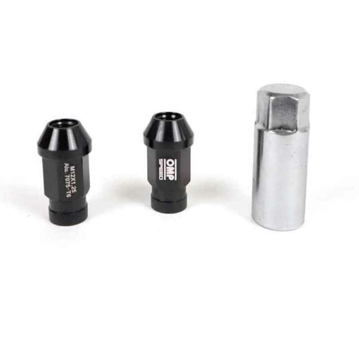 Omp SpeedSET 20 RADMUTTERN M12X1.5 SCHLÜSSEL 19 L: 40MM SCHWARZ FARBE ALUMINIUM 7075 Omp SpeedSET 20 RADMUTTERN M12X1.5 SCHLÜSSEL 19 L: 40MM SCHWARZ FARBE ALUMINIUM 7075 von OMP