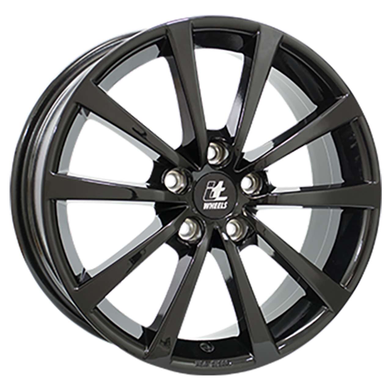 ITWHEELS ALISIA gloss black 6.5Jx16 4x108 ET20