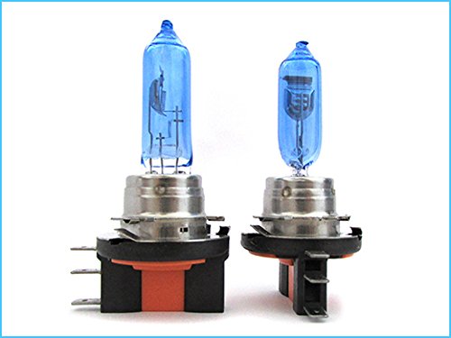 CARALL 2 Stück Halogenlampen 12V Weiß mit Xenon-Effekt (H15 12V 55/15W PGJ23t-1) von CARALL