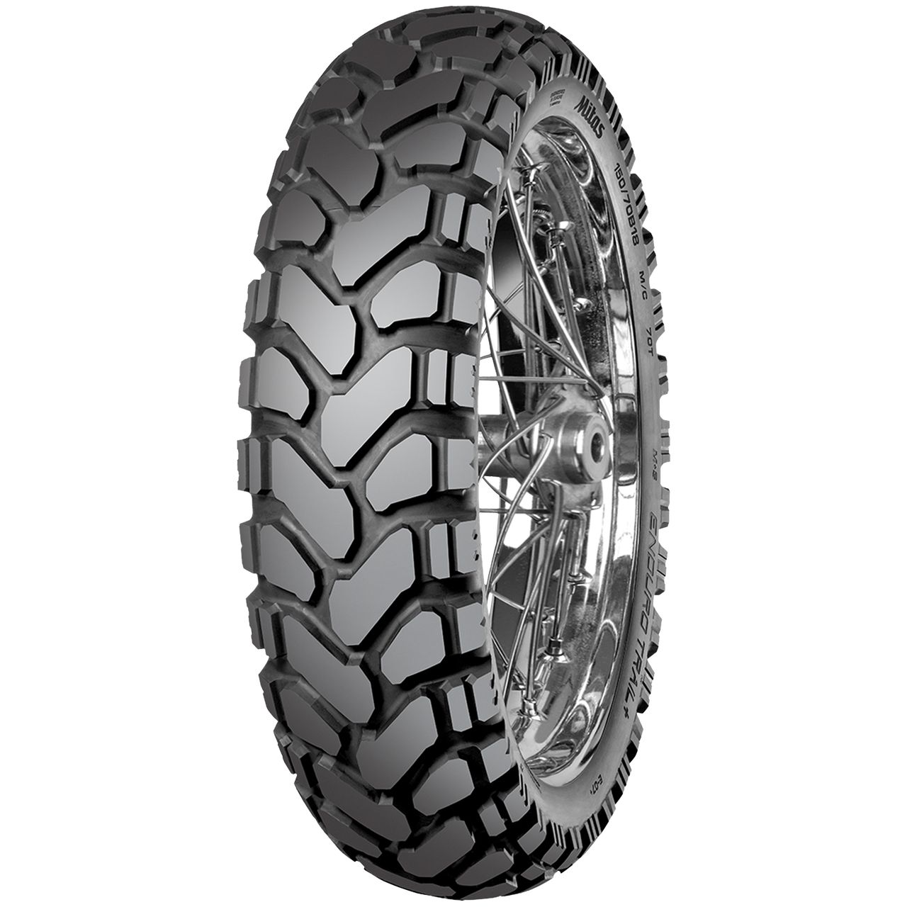 MITAS ENDURO TRAIL+ (E-07+) 90/90 - 21 M/C TL/TT 54T (3.00-21) FRONT M+S