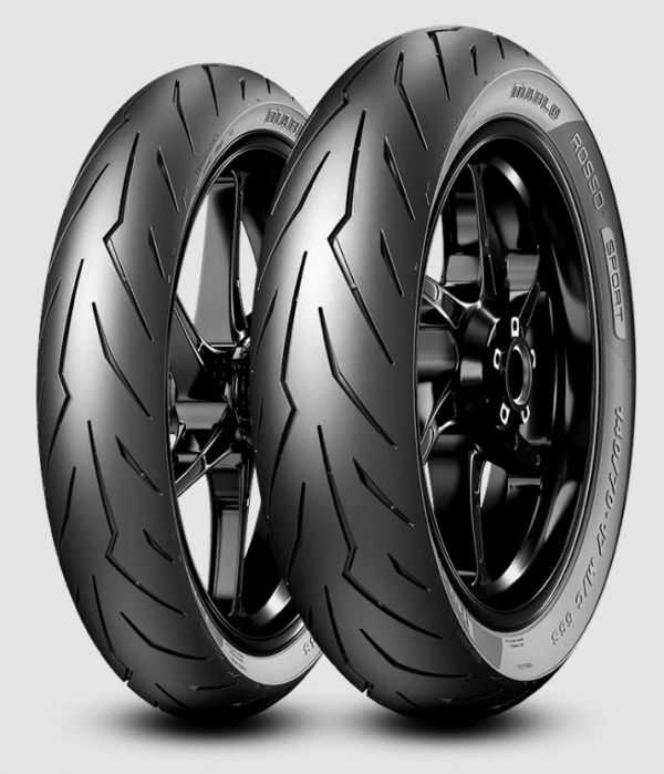 PIRELLI DIABLO ROSSO SPORT 130/70 - 17 M/C TL 62S REAR PIRELLI DIABLO ROSSO SPORT 130/70 - 17 M/C TL 62S REAR