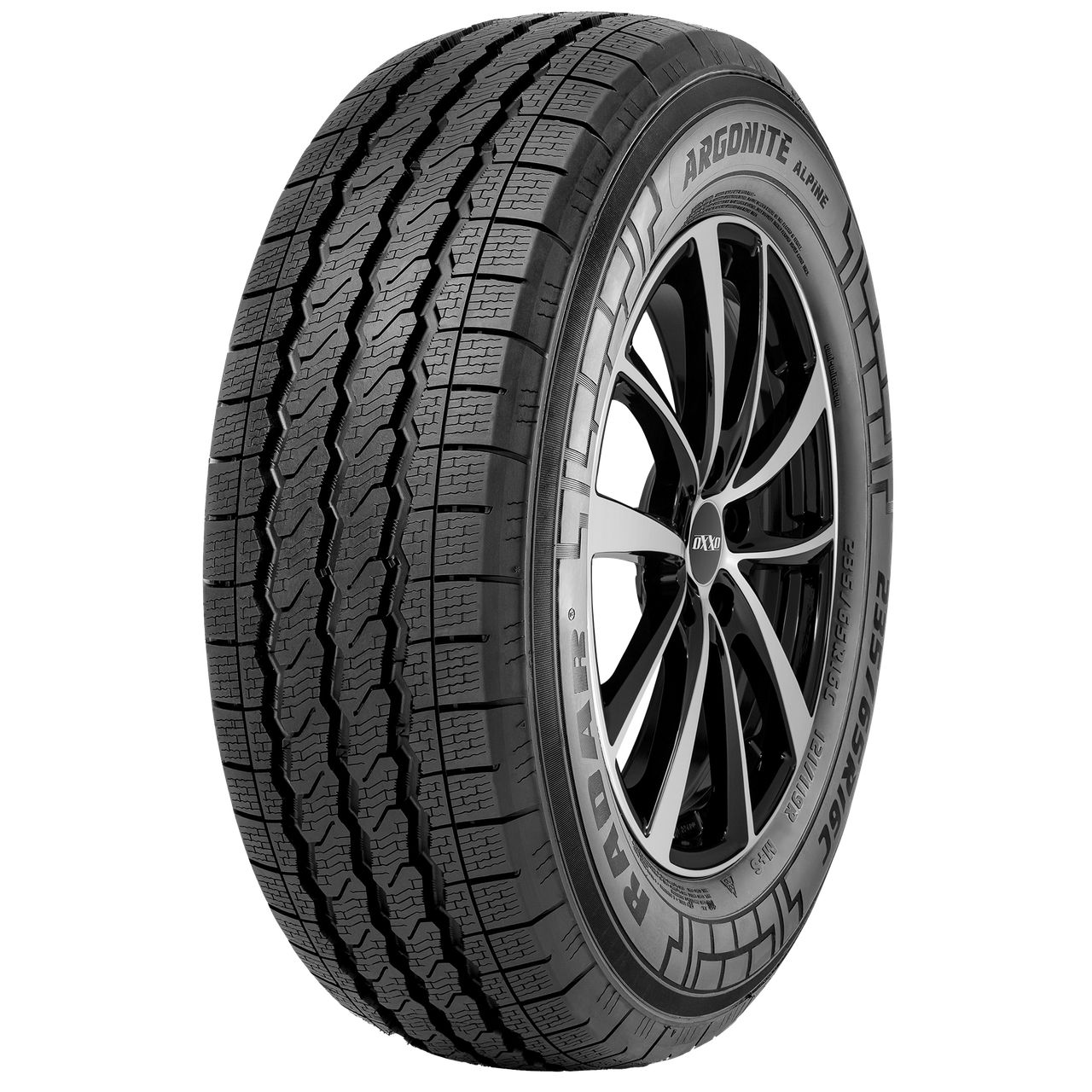 RADAR ARGONITE ALPINE 235/65R16C 121R BSW RADAR ARGONITE ALPINE 235/65R16C 121R BSW