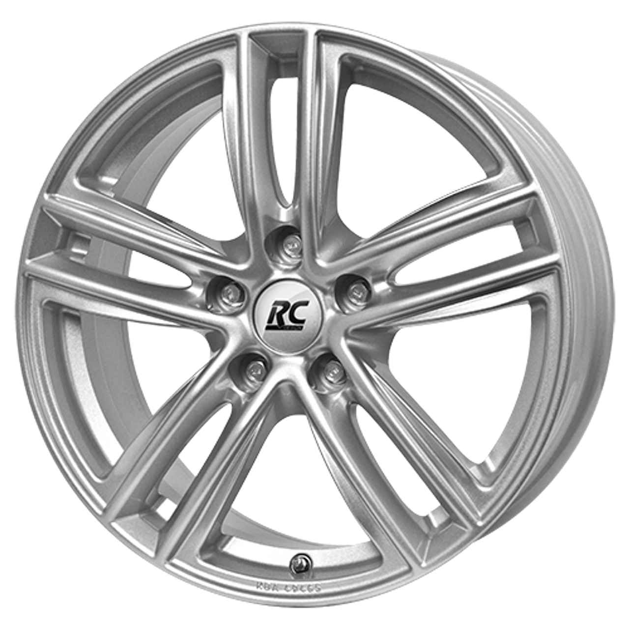 RC-DESIGN RC27 kristallsilber 7.0Jx17 5x114.3 ET47