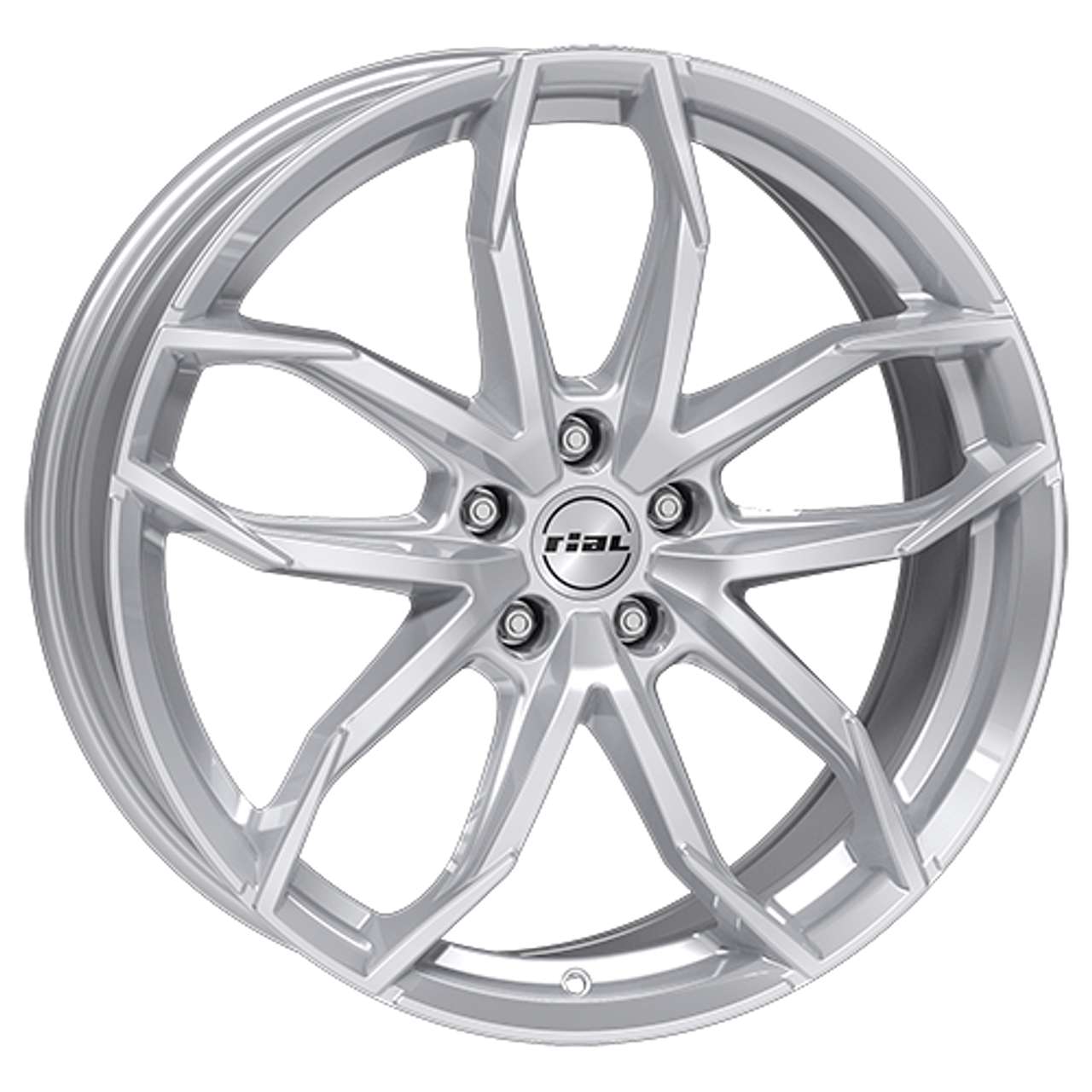 RIAL LUCCA 5-LOCH polarsilber 8.0Jx18 5x108 ET45