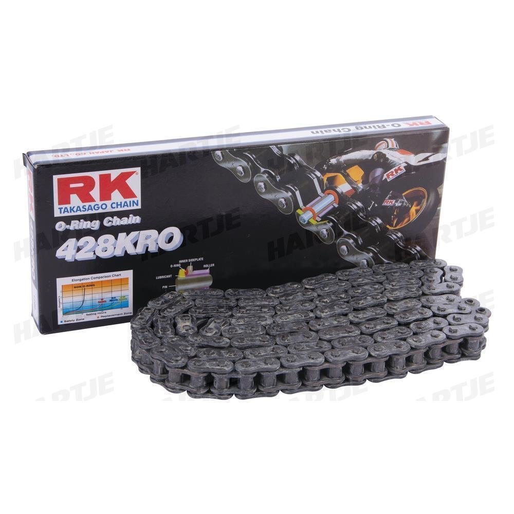 RK chain 428 Kro 120 C gray/gray open
