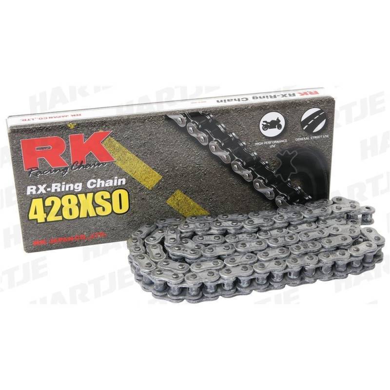 RK chain 428 Xso 136 N gray/gray open