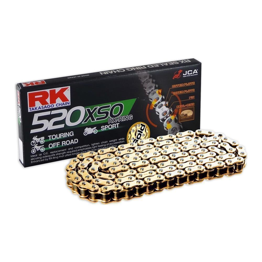 RK chain 520 XSO 94 N Gold/Gold Open