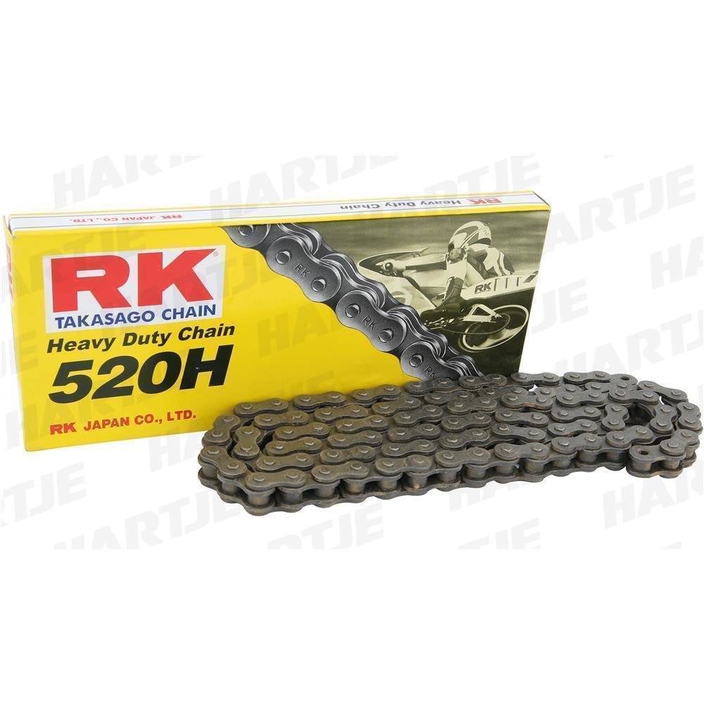 RK chain 520H 104 C gray/gray open